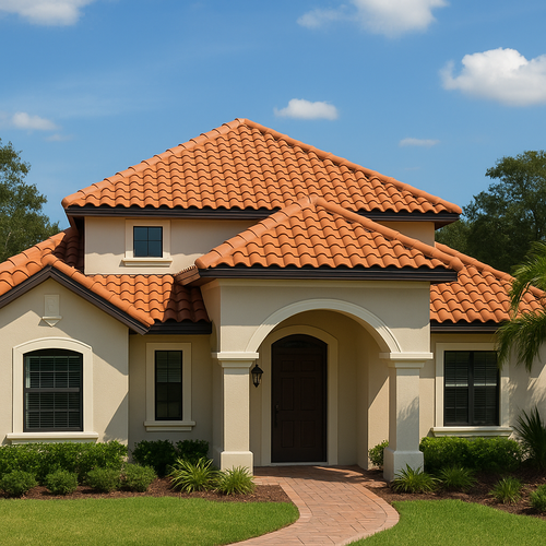 clay tile roof
