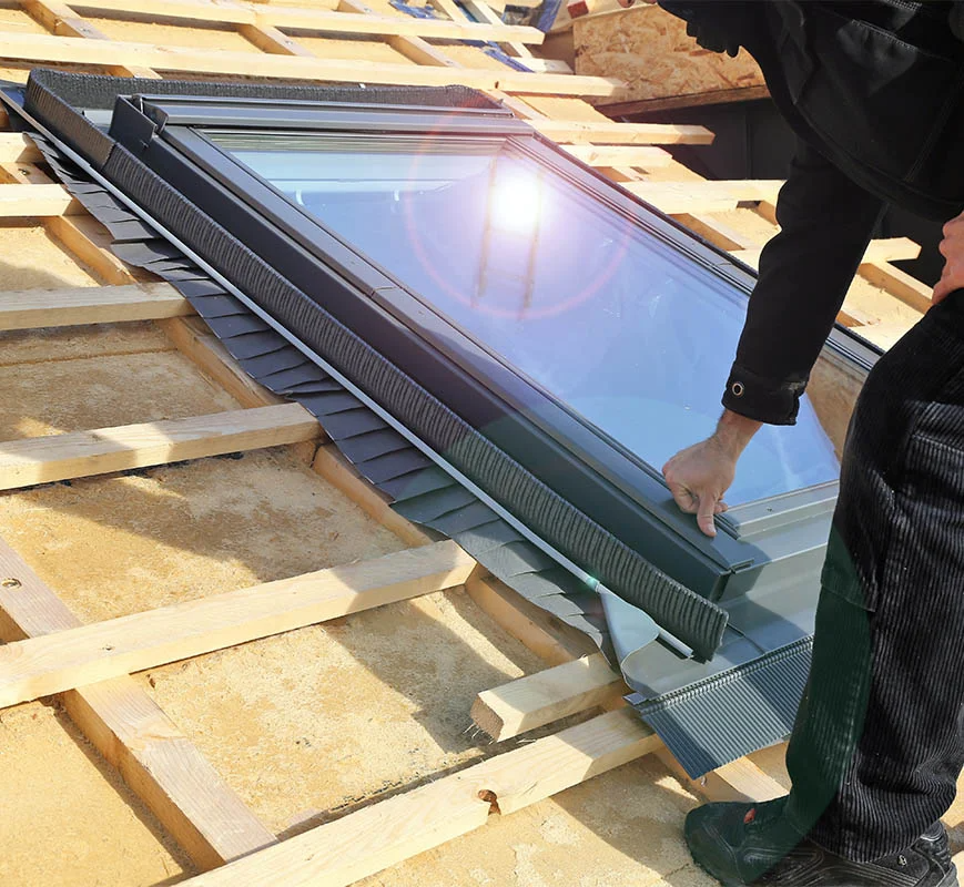 new skylight install