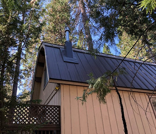 Metal roofing installation in Sonora, Twain Harte, and Arnold, California